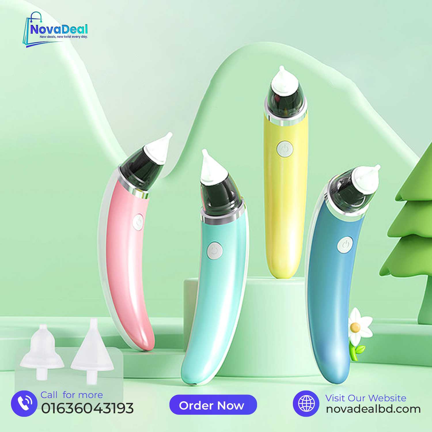 Baby Electric Nasal Aspirator Baby Nasal Mucus Nasal Excrement Cleaner Newborn Household