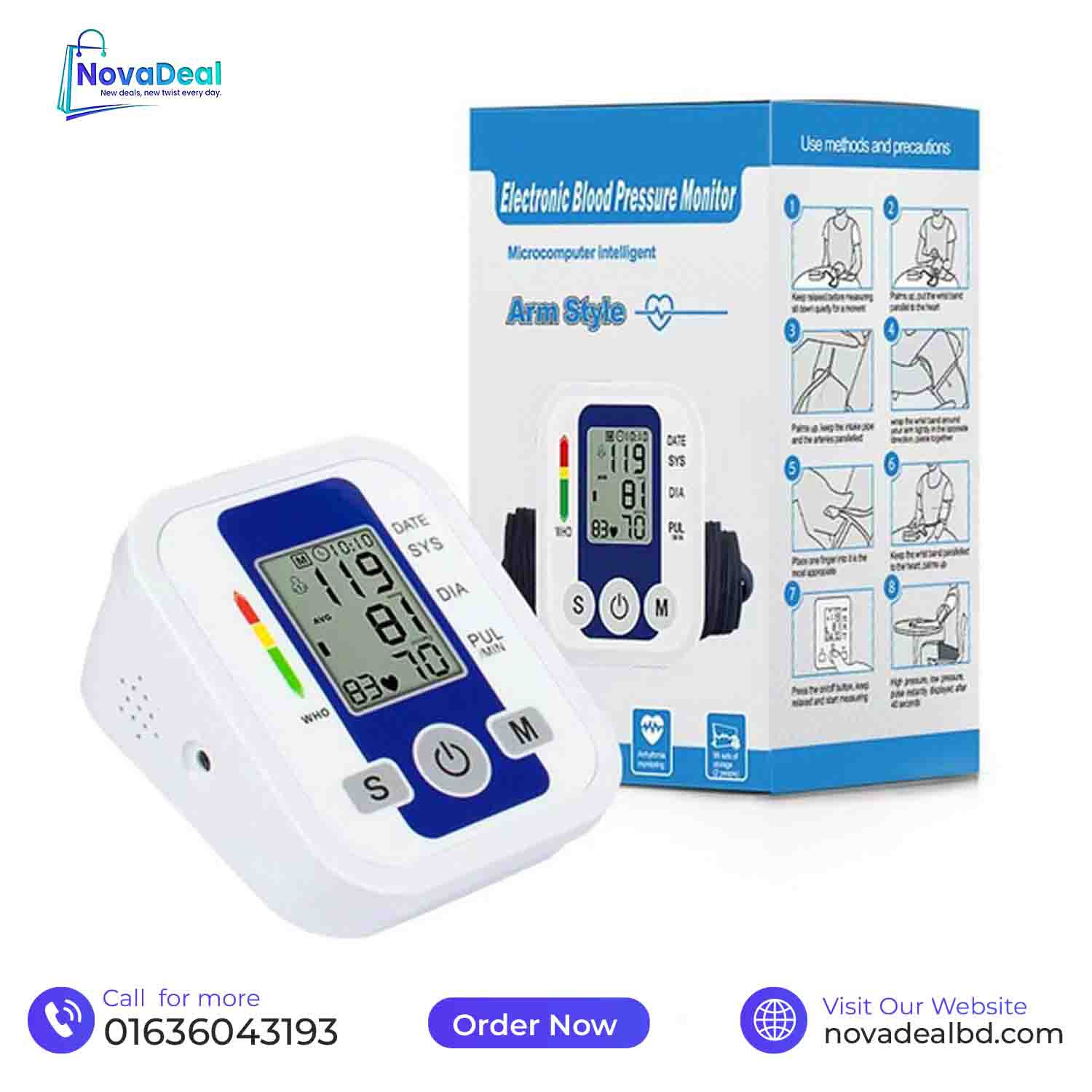 Blood Pressure Measuring Instrument